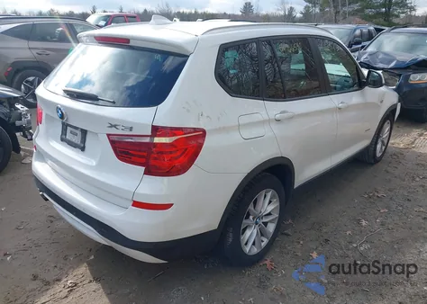 2017 BMW X3 xDrive28I from USA, damaged, VIN 5UXWX9C34H0T18861